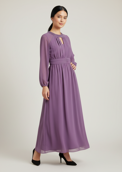 Festliches kleid jugendweihe blumenkind kurz | Festkleid - Ansicht 1