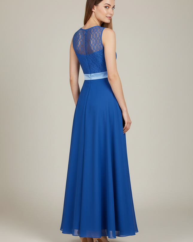Festliches Kleid Jugendweihe Hellblau Maedchen - Ansicht 2