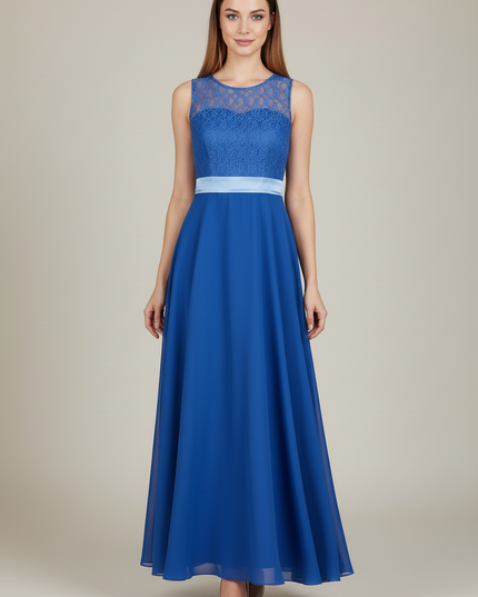 Festliches Kleid Jugendweihe Hellblau Maedchen - Ansicht 5