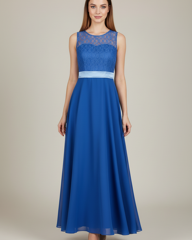 Festliches Kleid Jugendweihe Hellblau Maedchen - Ansicht 5
