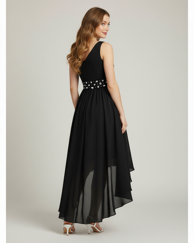 Festliches Kleid Jugendweihe Maedchen Ballkleid Schwarz - Ansicht 2