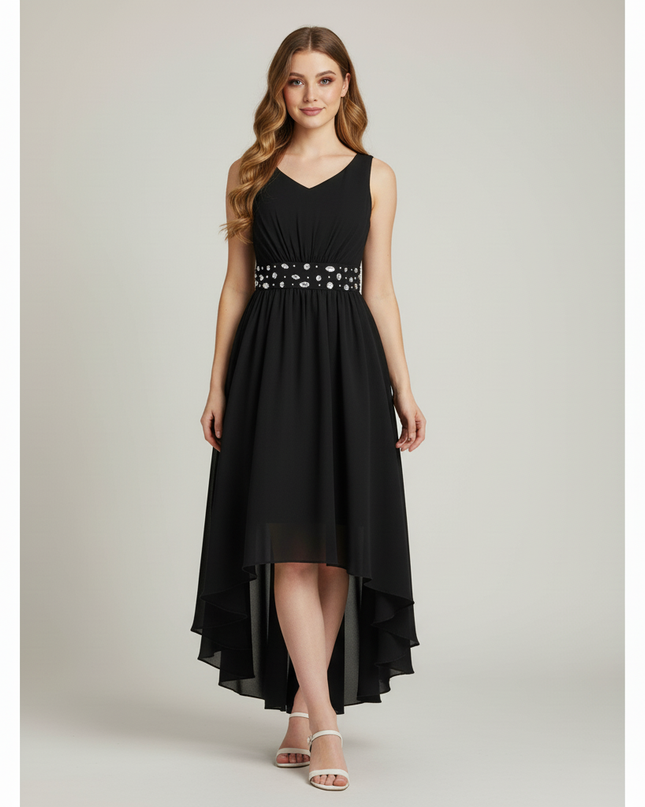 Festliches Kleid Jugendweihe Maedchen Ballkleid Schwarz - Ansicht 5