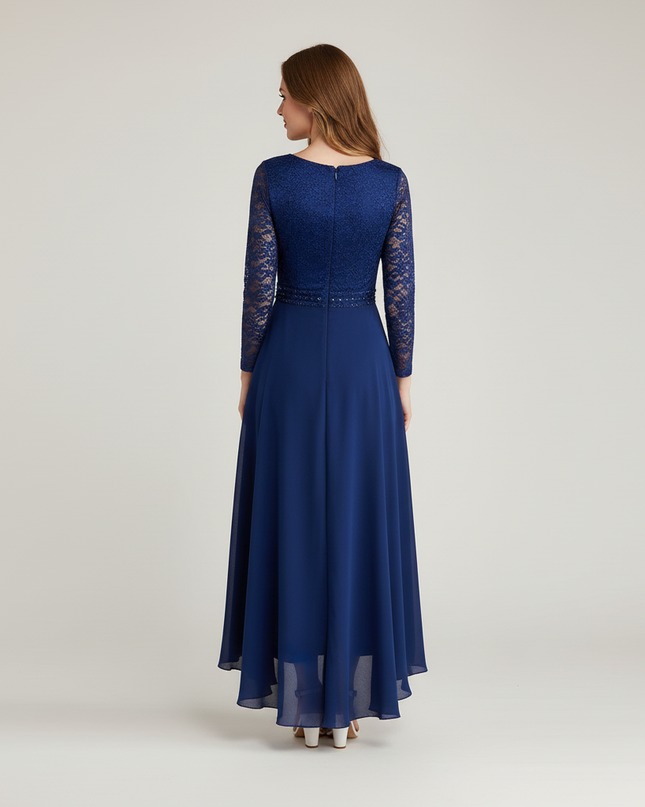 Jugendweihe kleid blau blumenkind - Festliches Kleid - Ansicht 2