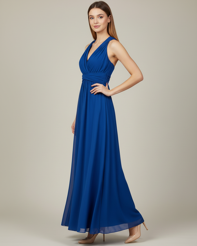 Jugendweihe Kleid Dunkelblau Lang Multiway | Festlich - Ansicht 3