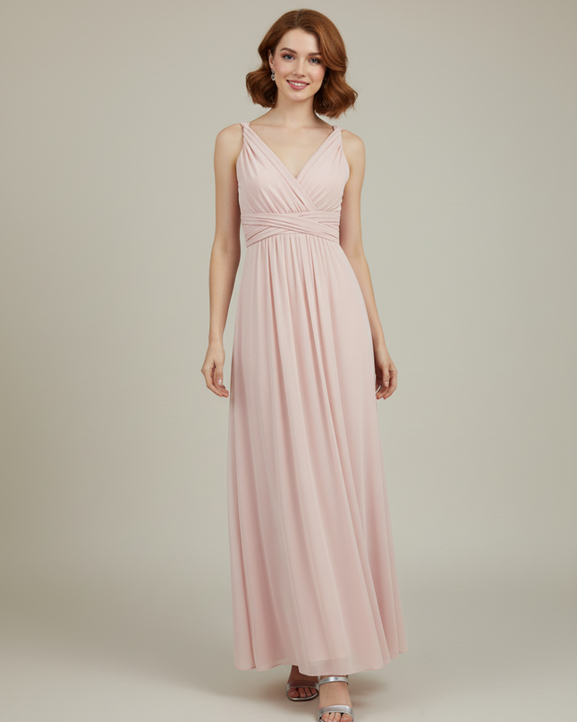 Jugendweihe Kleid Rosa Festlich Maxi | Multiway - Ansicht 5