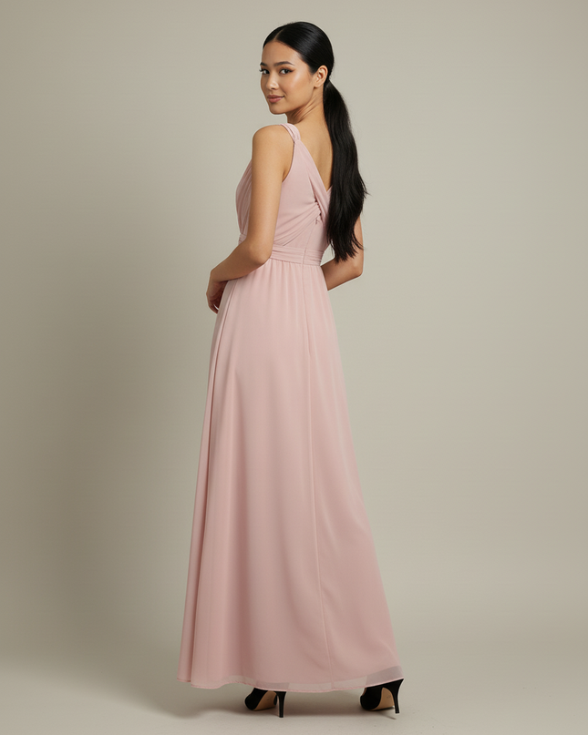 Jugendweihe Kleider Lang Rosa Multiway | Maxikleid - Ansicht 2