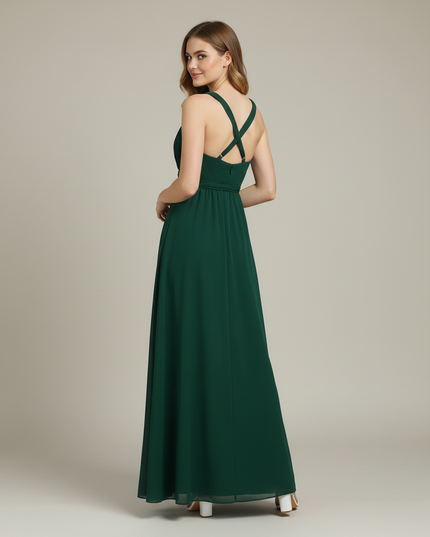 Jugendweihe Kleider Gruen Lang Multiway - Maxikleid S-XL - Ansicht 2
