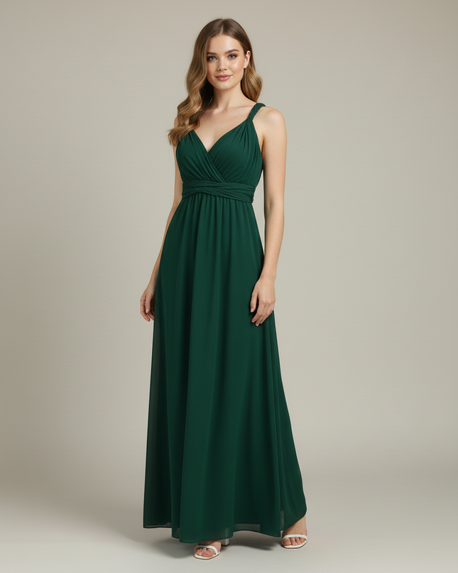 Jugendweihe Kleider Gruen Lang Multiway - Maxikleid S-XL - Ansicht 5